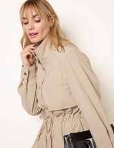 Adjustable Tie Up Light Weight Jacket
