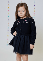 Design History Girls Dress in Black
