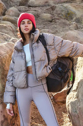 FP Movement In A Bubble Puffer Jacket in Nordic Trail