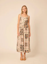 Gilner Farrar Julien Dress in Tanzania Print