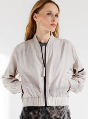 Go Silk Go Aero Jacket in Sand