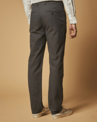 Hartford Tobby Pants in Petrol Houndstooth Blue