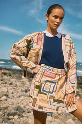Hunter Bell Miro Jacket in Montauk Tapestry
